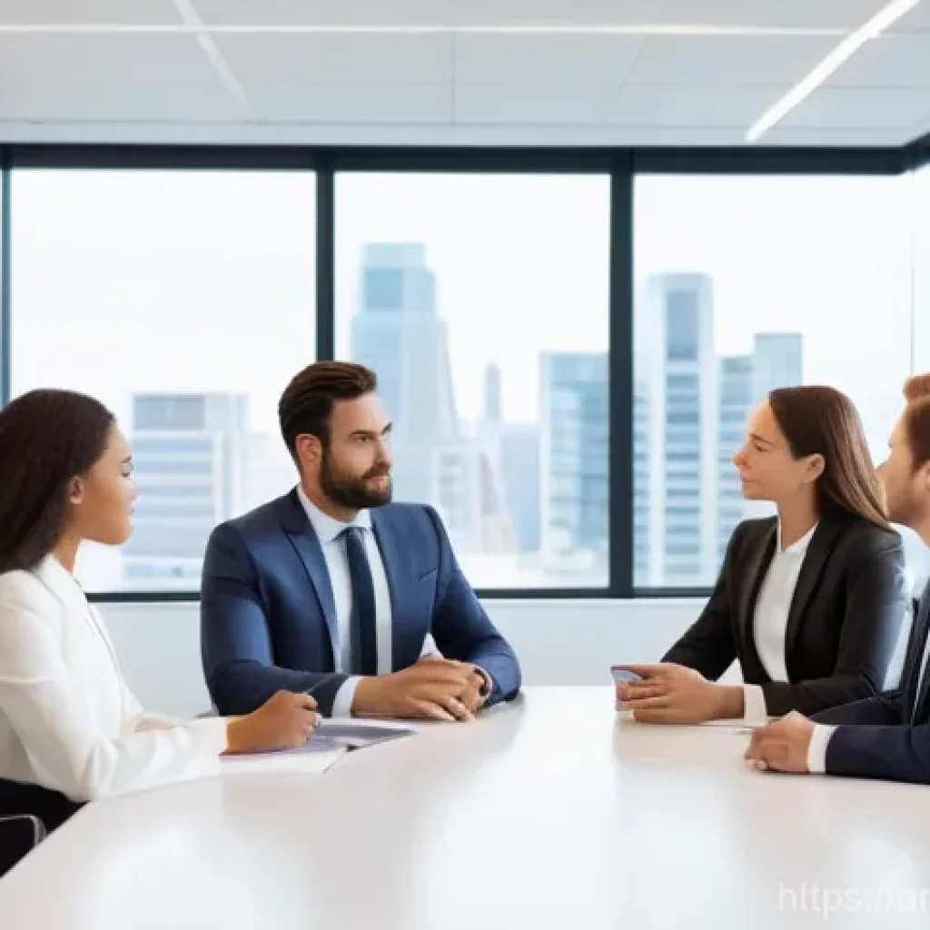 경쟁 분석 프레임워크와 산업의 변화에 대한 대응 - **Prompt for Customer Understanding and Empathy:**
    "A diverse group of five business professiona...