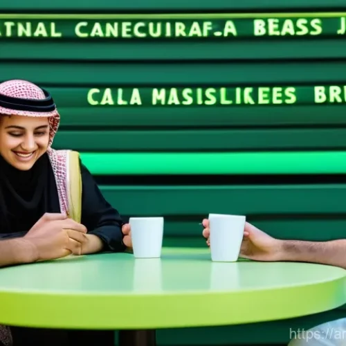 경쟁 분석 프레임워크의 주요 요소들 - **Prompt:** A heartwarming and diverse group of Arab individuals, including families with children (...